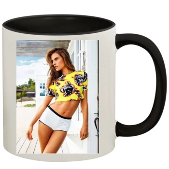 Alessandra Ambrosio 11oz Colored Inner & Handle Mug