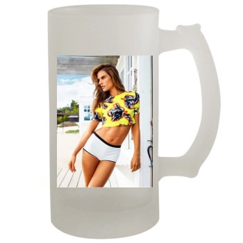 Alessandra Ambrosio 16oz Frosted Beer Stein