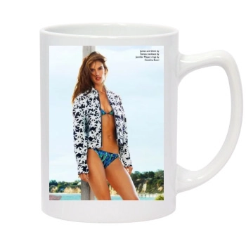 Alessandra Ambrosio 14oz White Statesman Mug