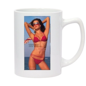 Alessandra Ambrosio 14oz White Statesman Mug