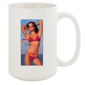 Alessandra Ambrosio 15oz White Mug