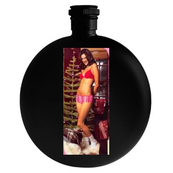 Alessandra Ambrosio Round Flask