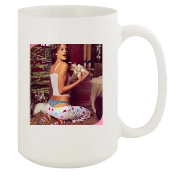 Alessandra Ambrosio 15oz White Mug