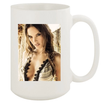 Alessandra Ambrosio 15oz White Mug