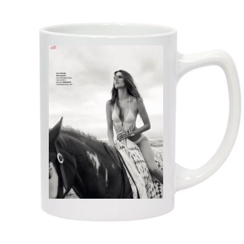 Alessandra Ambrosio 14oz White Statesman Mug