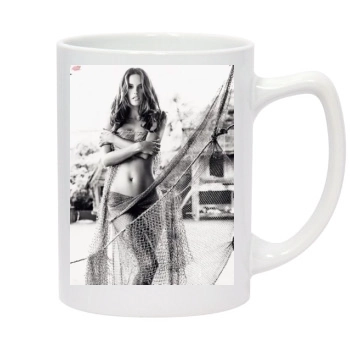 Alessandra Ambrosio 14oz White Statesman Mug