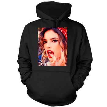 Alessandra Ambrosio Mens Pullover Hoodie Sweatshirt