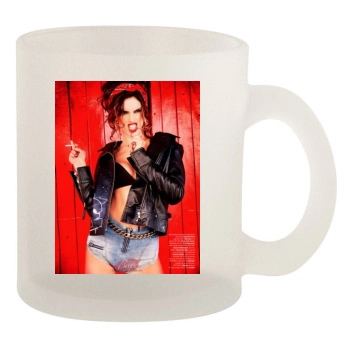 Alessandra Ambrosio 10oz Frosted Mug