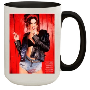 Alessandra Ambrosio 15oz Colored Inner & Handle Mug