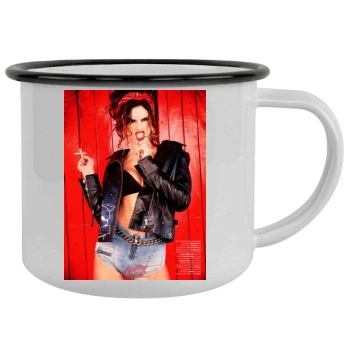 Alessandra Ambrosio Camping Mug