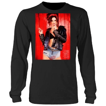 Alessandra Ambrosio Men's Heavy Long Sleeve TShirt