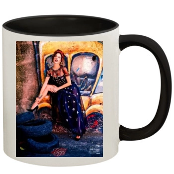 Alessandra Ambrosio 11oz Colored Inner & Handle Mug