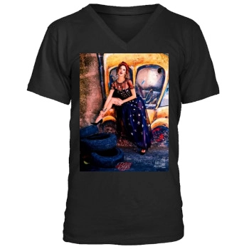 Alessandra Ambrosio Men's V-Neck T-Shirt