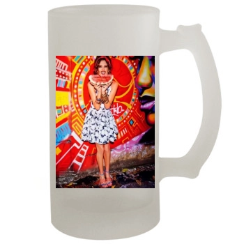 Alessandra Ambrosio 16oz Frosted Beer Stein