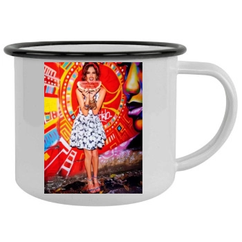 Alessandra Ambrosio Camping Mug