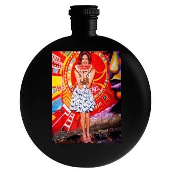 Alessandra Ambrosio Round Flask