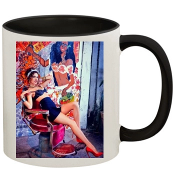 Alessandra Ambrosio 11oz Colored Inner & Handle Mug