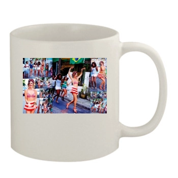 Alessandra Ambrosio 11oz White Mug