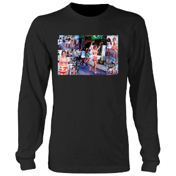 Alessandra Ambrosio Men's Heavy Long Sleeve TShirt