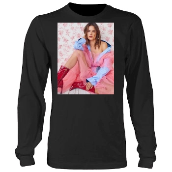 Alessandra Ambrosio Men's Heavy Long Sleeve TShirt