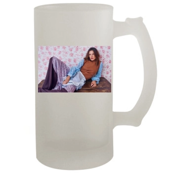 Alessandra Ambrosio 16oz Frosted Beer Stein