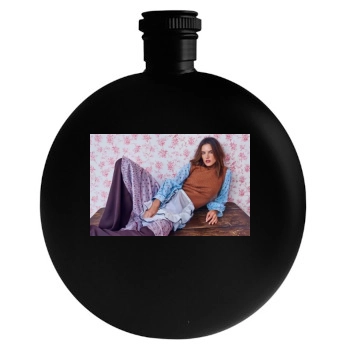 Alessandra Ambrosio Round Flask