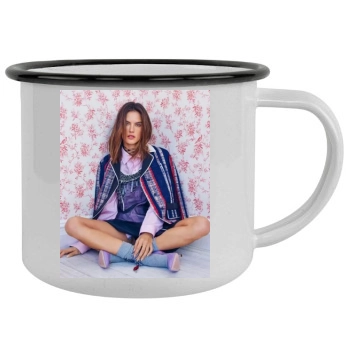 Alessandra Ambrosio Camping Mug