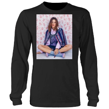 Alessandra Ambrosio Men's Heavy Long Sleeve TShirt