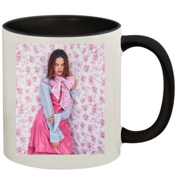 Alessandra Ambrosio 11oz Colored Inner & Handle Mug