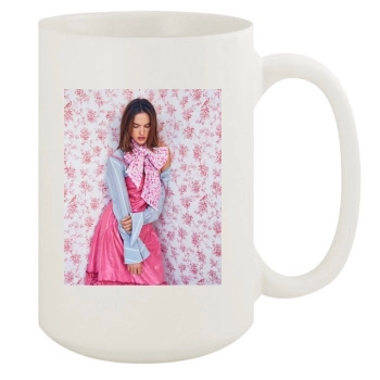 Alessandra Ambrosio 15oz White Mug