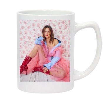 Alessandra Ambrosio 14oz White Statesman Mug