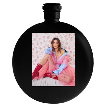 Alessandra Ambrosio Round Flask