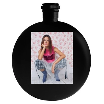 Alessandra Ambrosio Round Flask