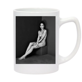 Alessandra Ambrosio 14oz White Statesman Mug