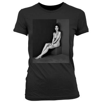 Alessandra Ambrosio Women's Junior Cut Crewneck T-Shirt