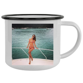 Alessandra Ambrosio Camping Mug