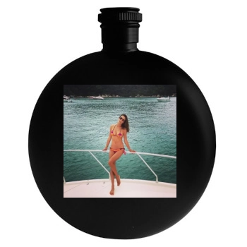 Alessandra Ambrosio Round Flask