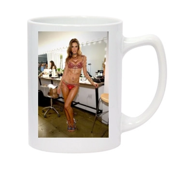 Alessandra Ambrosio 14oz White Statesman Mug