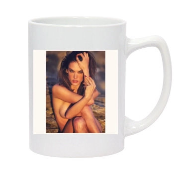 Alessandra Ambrosio 14oz White Statesman Mug