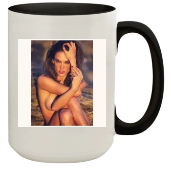 Alessandra Ambrosio 15oz Colored Inner & Handle Mug