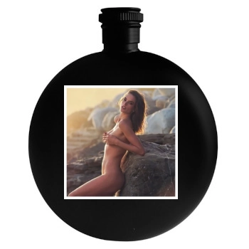 Alessandra Ambrosio Round Flask