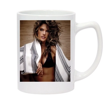 Alessandra Ambrosio 14oz White Statesman Mug