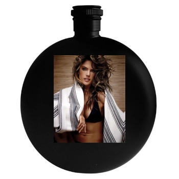 Alessandra Ambrosio Round Flask