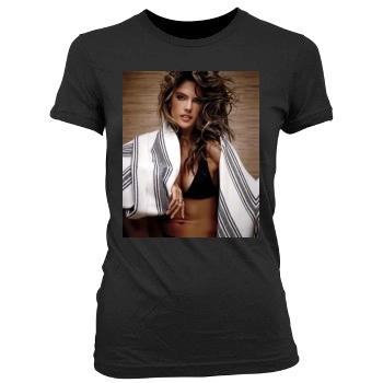 Alessandra Ambrosio Women's Junior Cut Crewneck T-Shirt