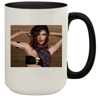 Alessandra Ambrosio 15oz Colored Inner & Handle Mug