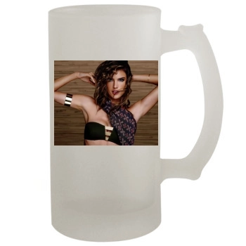 Alessandra Ambrosio 16oz Frosted Beer Stein