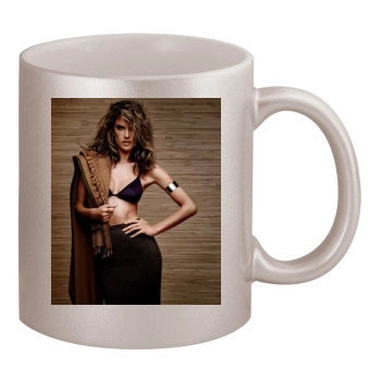 Alessandra Ambrosio 11oz Metallic Silver Mug