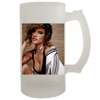 Alessandra Ambrosio 16oz Frosted Beer Stein