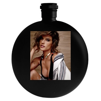 Alessandra Ambrosio Round Flask