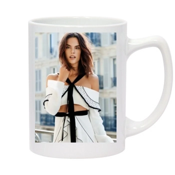 Alessandra Ambrosio 14oz White Statesman Mug